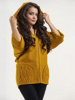 Кардиган 1766 М  Горчица