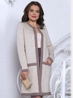 Кардиган 2863 М  Молочный