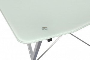 Стол компьютерный стекло GD-05  white (белый)