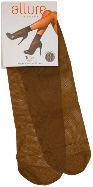 Аллюр Носки TULLE в мелк.сетку, GLASE 20 den р.3 (23-25)