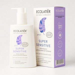Крем-мыло д/интимной гигиены Ecolatier Urban Super Sensitive д/чувствительной кожи, 250 мл EXPS