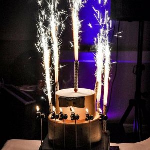 Свечи-фейерверк для торта