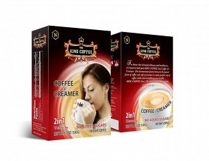 Кофе натуральный РАСТВОРИМЫЙ 2в1 (15 пач.*10гр.) Т.М.  «King Coffee»