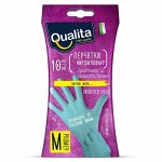 Перчатки Qualita нитриловые M 10 шт