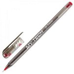 Ручка шариковая PenSan &quot;My-Tech&quot; красная 0,7мм, игольчатый стержень, на масляной основе