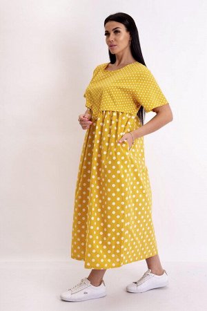 Lika Dress Платье Желтый