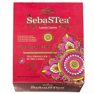 Чай St.SebaSTea 'Garden Berries' 100 пакетиков 1 уп.х 12 шт.