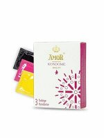 ПРЕЗЕРВАТИВЫ AMOR FRUIT MIX (ФРУКТОВЫЕ), 3 штуки