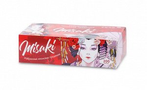 Бумажные салфетки YOKO Misaki 200шт 2-х слойные коробка