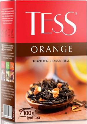Чай Тесс Orange black tea 100г 1/15