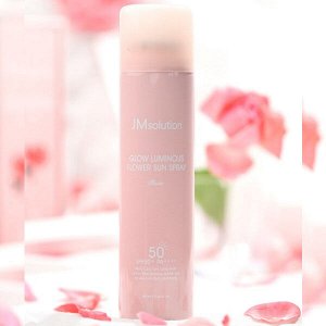 Cолнцезащитный спрей с розой JMsolution Glow Luminous Flower Sun Spray SPF50+ PA++++, 180 мл