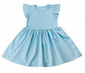 3266 Платье для девочки/цвет Волна (нежно-голубое)/(НАШЕ)