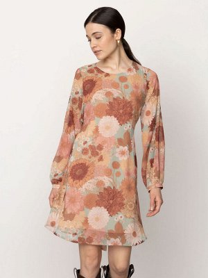 Платье с цветочным принтом PL1318/kirana