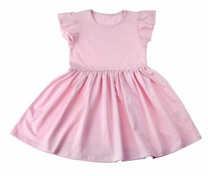 Платье детское для девочки однотонное хлопок цвет Зефир(39-3)(НАШЕ)