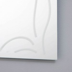 Зеркало "Прямоугольное", настенное, 80х51 см