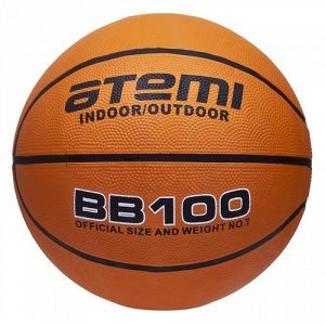 Мяч баскетбольный р.5, резина, 8 панелей  тм.ATEMI