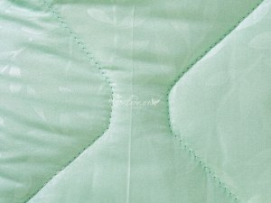 Одеяло "Бамбук"  облегч. микрофибра(зел) 105*140 (плотность150г/м2)