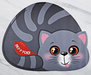 Коврик под миску «Вку-у-усно!» 35х28 см