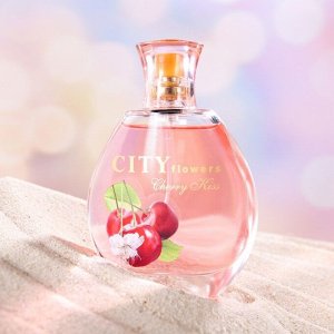 Туалетная вода женская "CITY PARFUM", "City Flowers Cherry Kiss", 50 мл