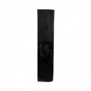 Молоток слесарный ЛОМ, квадратный боек, деревянная рукоятка, 400 г
