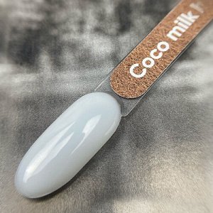 Patrisa Nail Coco milk -каучуковая база для гель-лака, белая, полупрозрачная