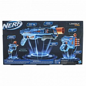 NEW Nerf Elite 2.0 Loadout Combo Pack 3x Blaster Technician Quadfire W/ Darts