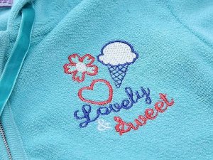 Костюм Sweet Berry: мастерка и бриджи, р-р 104 (на рост от 104 до 110 см)