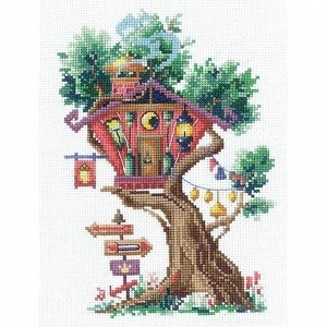Набор для вышивания «Дома на деревьях. Гостевой»