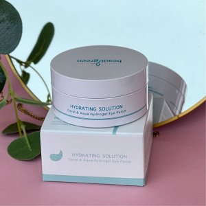 Увлажняющие гидрогелевые патчи с кораллами BeauuGreen Coral & Aqua Hydrogel Eye Patch, 60 шт.