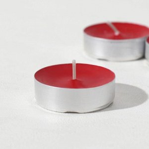 Набор чайных свечей ароматизированных "Гранат" в подарочной коробке, 6 шт