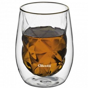 Набор стаканов с двойными стенками Olivetti DWG25, 2 шт, 300 мл