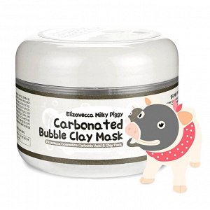 Elizavecca Маска для лица глиняно-пузырьковая / Carbonated Bubble Clay Mask, 100 мл