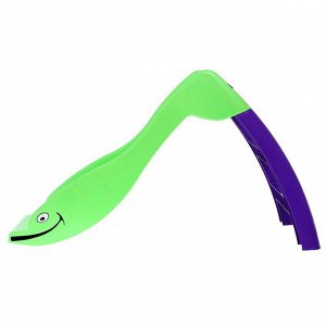 Горка «Дельфин», цвет зелёно-фиолетовый