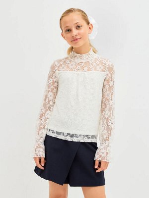 Блузка детская для девочек Gaudi белый