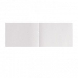 Альбом для рисования A5, 24 листа на скрепке "Мазки", обложка мелованный картон, блок 100 г/м2