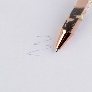 Подарочный набор «Учитель года», блокнот 125 листов и ручка пластик, синяя паста 0.7 мм