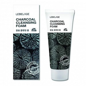 LEBELAGE. Пенка для умывания с древесным углем, CHARCOAL CLEANSING FOAM, 100 мл
