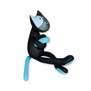 Антистрессовая игрушка "Кот Яркий" Голубой