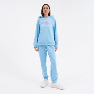 Костюм женский (толстовка, брюки) MIST Be nice, голубой