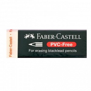 Ластик Faber-Castell синтетика 7081N 63х22х12, белый