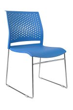 Стул RIVA CHAIR  RCH D918-1 Синий пластик