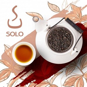 Чай черный Английский завтрак SOLO, ПЭТ БАНКА, 100г