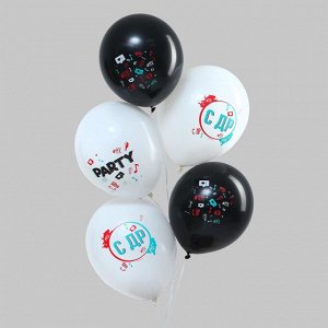 Воздушные шары латексные 12" «Вечеринка», 25 шт.