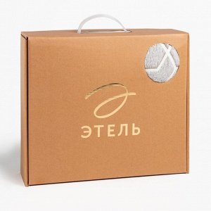 Плед с рукавами светящийся в темноте «Этель. Геометрия», 150x200 см, корал-флис 220 г/м²