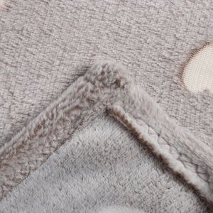 Плед с рукавами светящийся в темноте «Этель» Love, 150x200 см, 220 г/м²