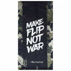 ONLITOP Шарф-труба спортивный ONLYTOP MAKE FLIP NOT WAR