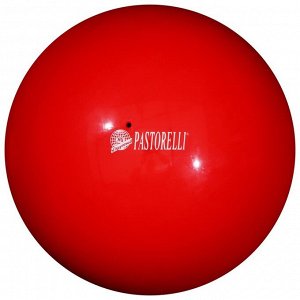 Мяч гимнастический Pastorelli New Generation FIG, 18 см, цвет красный