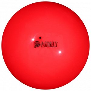 Мяч гимнастический Pastorelli New Generation FIG, 18 см, цвет коралл
