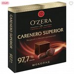 «OZera», шоколад Carenero Superior, содержание какао 97,7%, 90 г