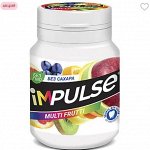 «Impulse», жевательная резинка Multi-Frutti, 56 г